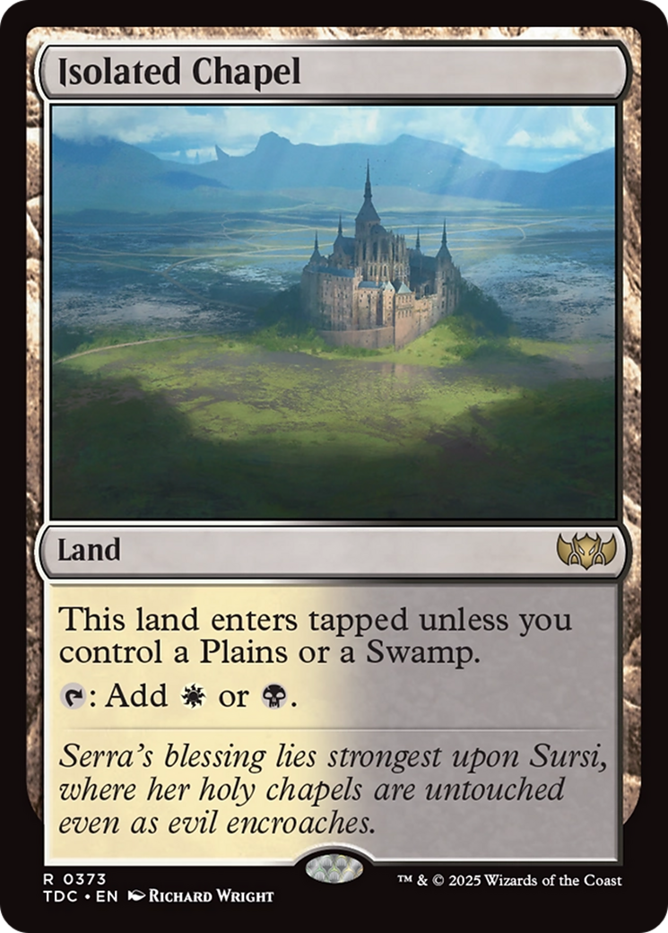 Isolated Chapel [Tarkir: Dragonstorm Commander] | Mega City Incorporated