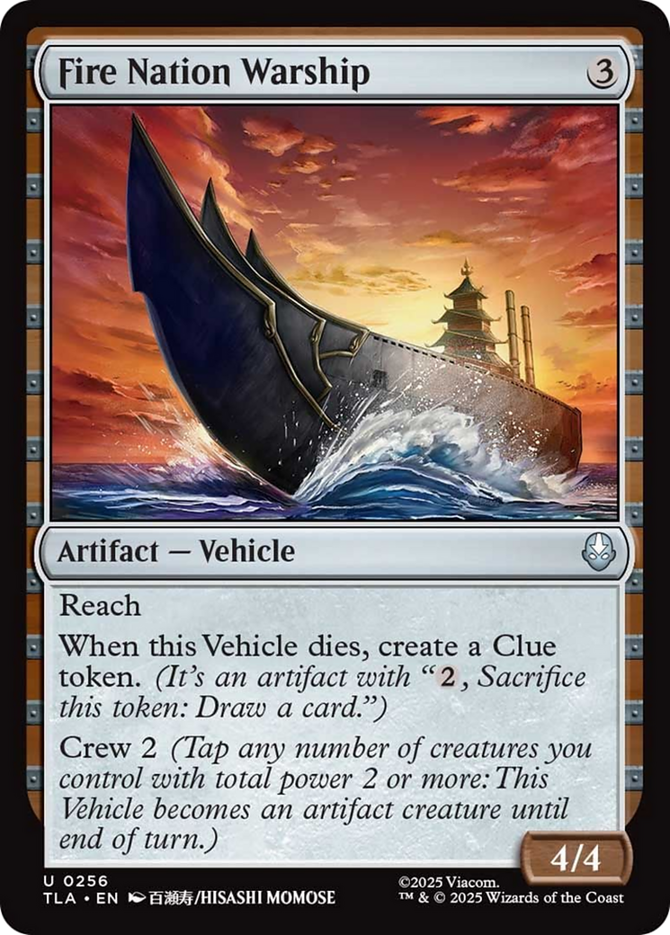 Fire Nation Warship [Avatar: The Last Airbender] | Mega City Incorporated