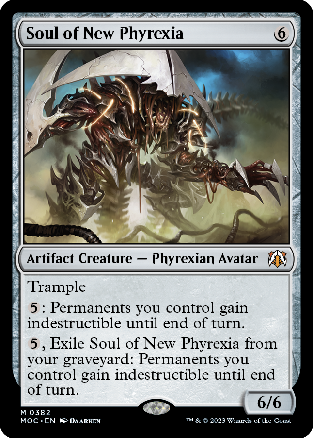 Soul of New Phyrexia [March of the Machine Commander] | Mega City Incorporated