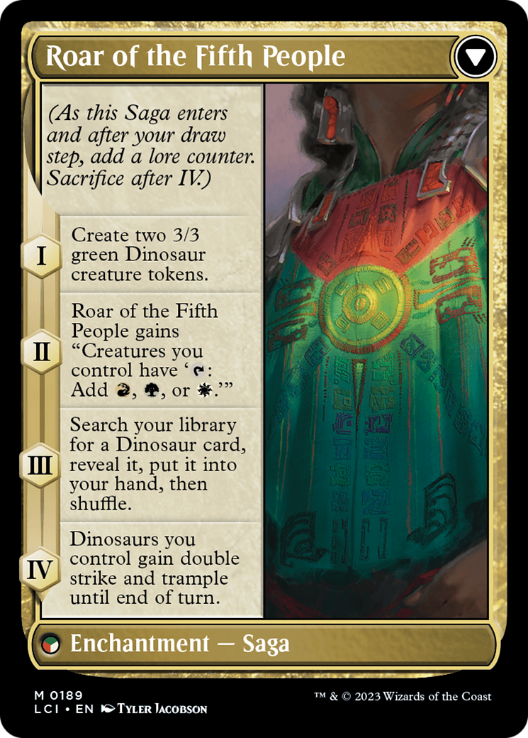 Huatli, Poet of Unity // Roar of the Fifth People [The Lost Caverns of Ixalan] | Mega City Incorporated