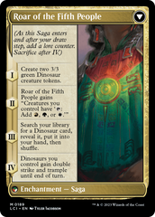 Huatli, Poet of Unity // Roar of the Fifth People [The Lost Caverns of Ixalan] | Mega City Incorporated