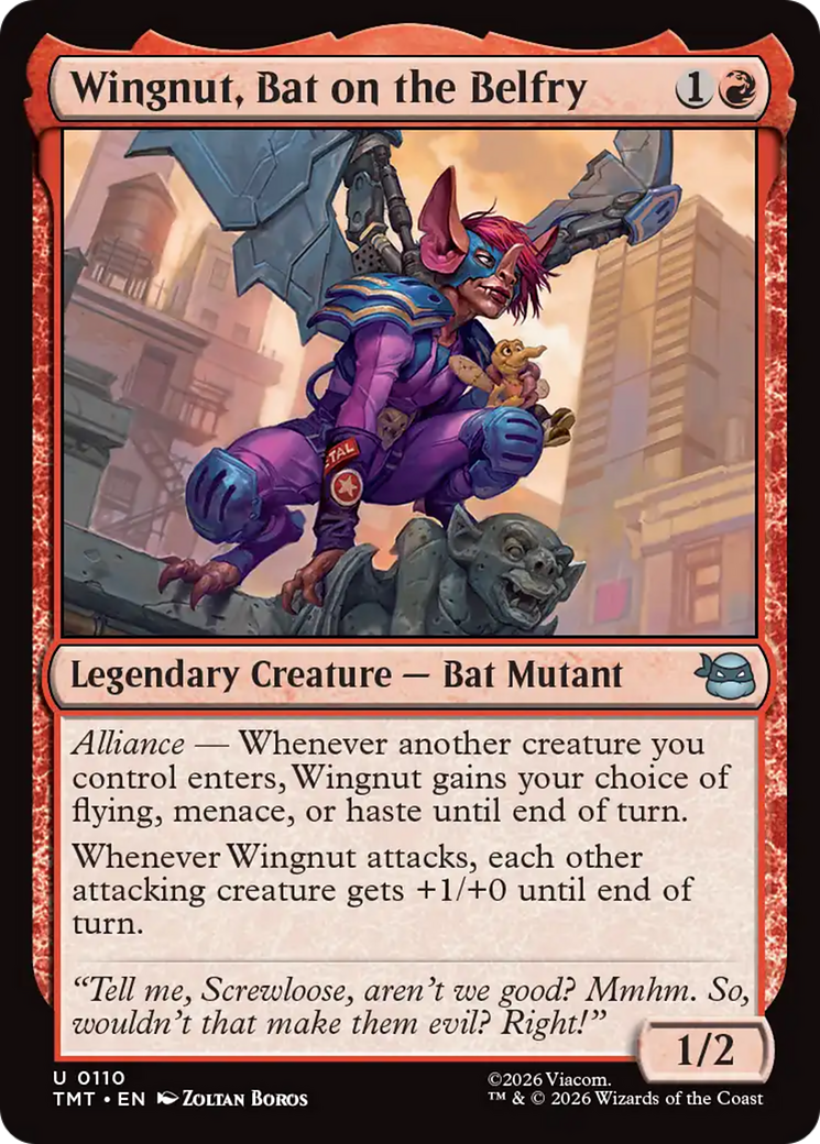 Wingnut, Bat on the Belfry [Teenage Mutant Ninja Turtles] | Mega City Incorporated