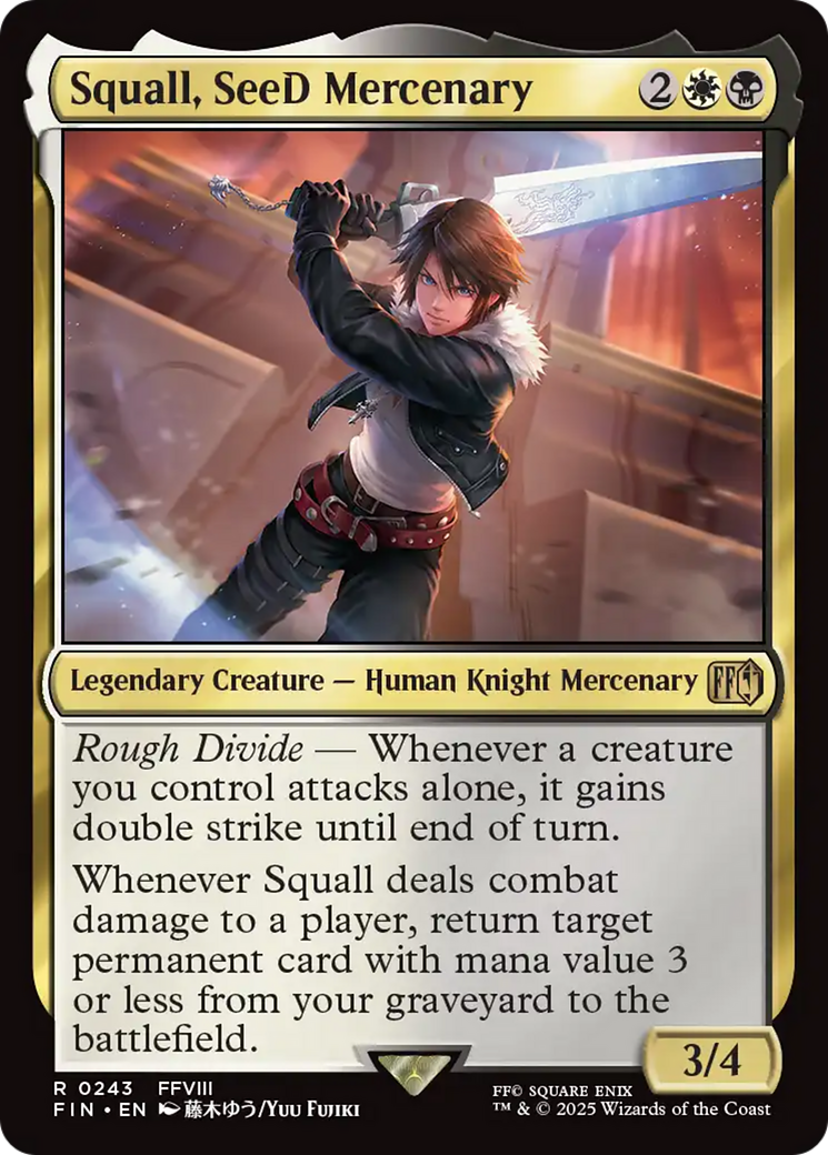 Squall, SeeD Mercenary [FINAL FANTASY] | Mega City Incorporated