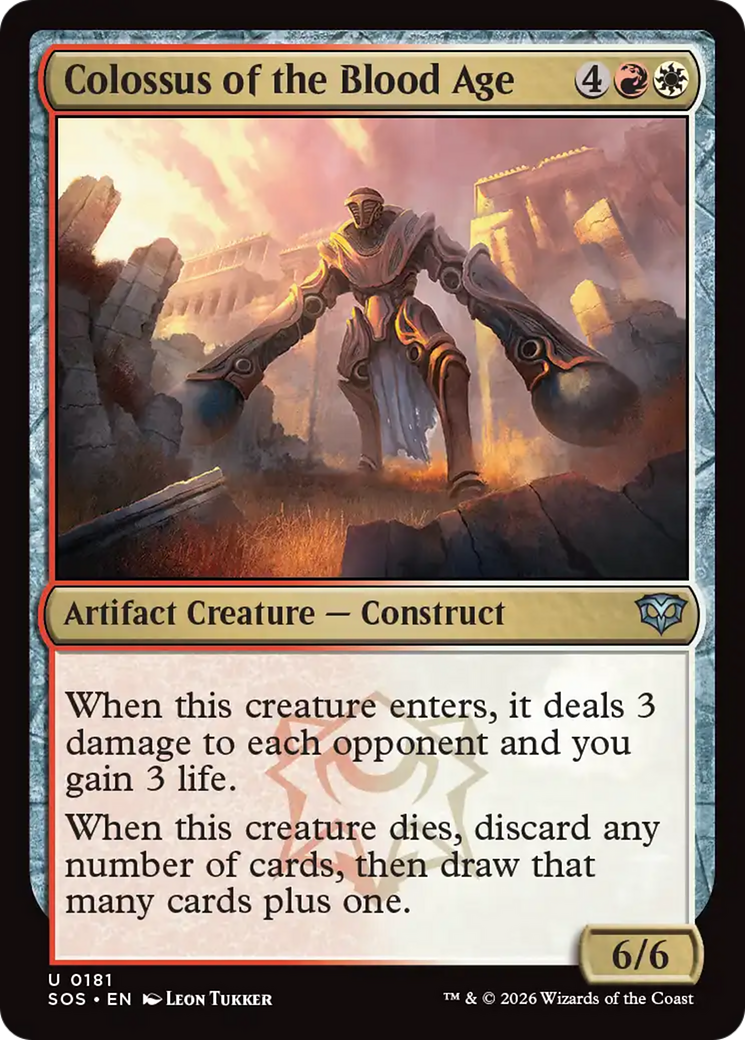 Colossus of the Blood Age [Secrets of Strixhaven] | Mega City Incorporated