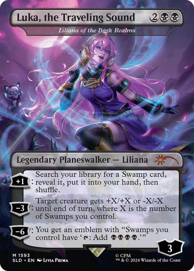 Luka, the Traveling Sound - Liliana of the Dark Realms [Secret Lair Drop Series] | Mega City Incorporated