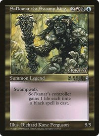 Sol'kanar the Swamp King (Oversized) [Oversize Cards] | Mega City Incorporated