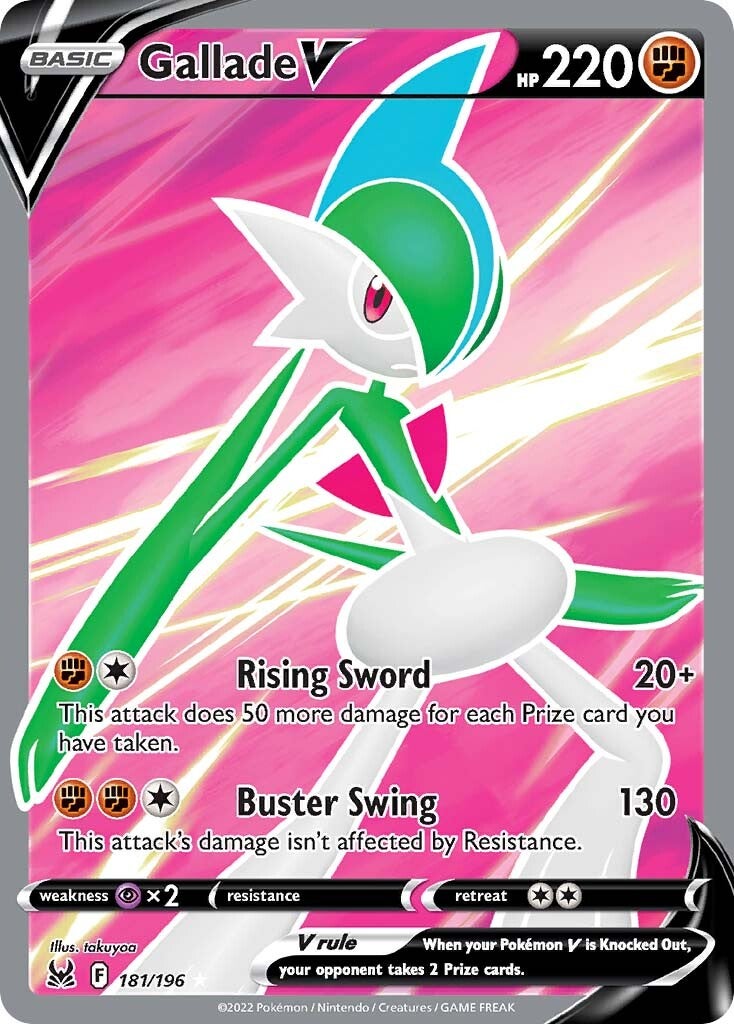 Gallade V (181/196) [Sword & Shield: Lost Origin] | Mega City Incorporated