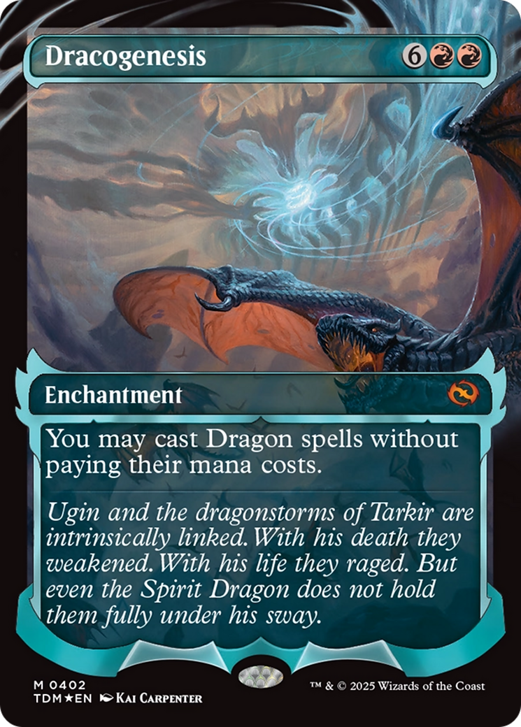 Dracogenesis (0402) (Showcase) [Tarkir: Dragonstorm] | Mega City Incorporated