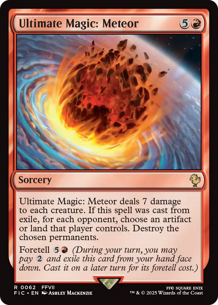 Ultimate Magic: Meteor [FINAL FANTASY Commander] | Mega City Incorporated