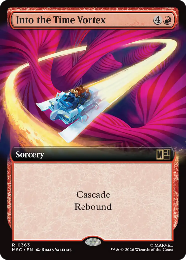 Into the Time Vortex (Extended Art) [Marvel Super Heroes Commander] | Mega City Incorporated