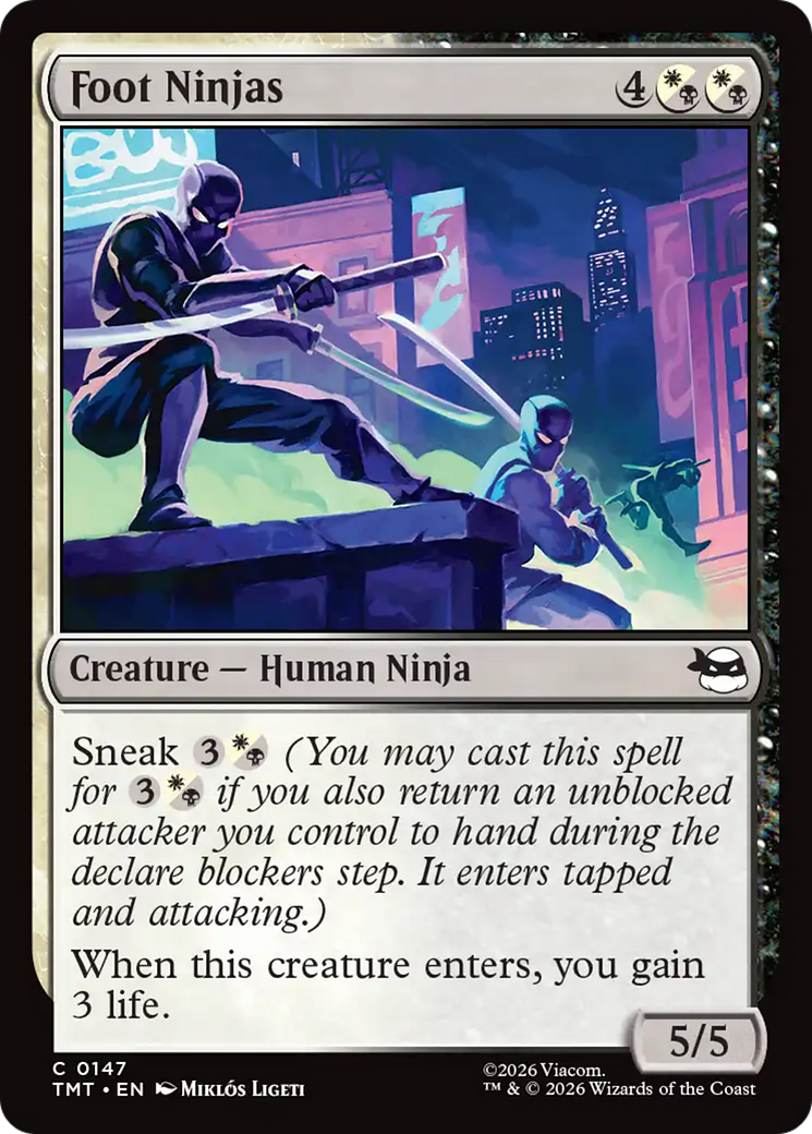 Foot Ninjas [Teenage Mutant Ninja Turtles] | Mega City Incorporated