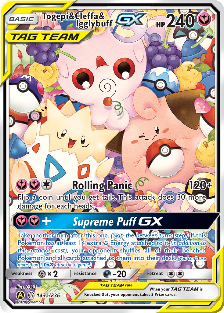 Togepi & Cleffa & Igglybuff GX (143a/236) [Alternate Art Promos] | Mega City Incorporated