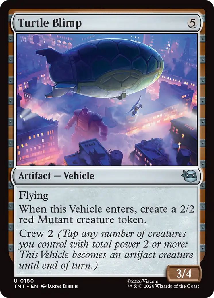 Turtle Blimp [Teenage Mutant Ninja Turtles] | Mega City Incorporated