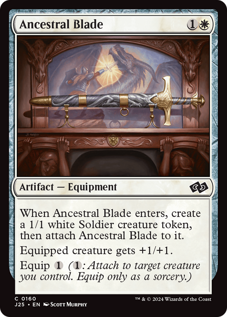 Ancestral Blade [Foundations Jumpstart] | Mega City Incorporated