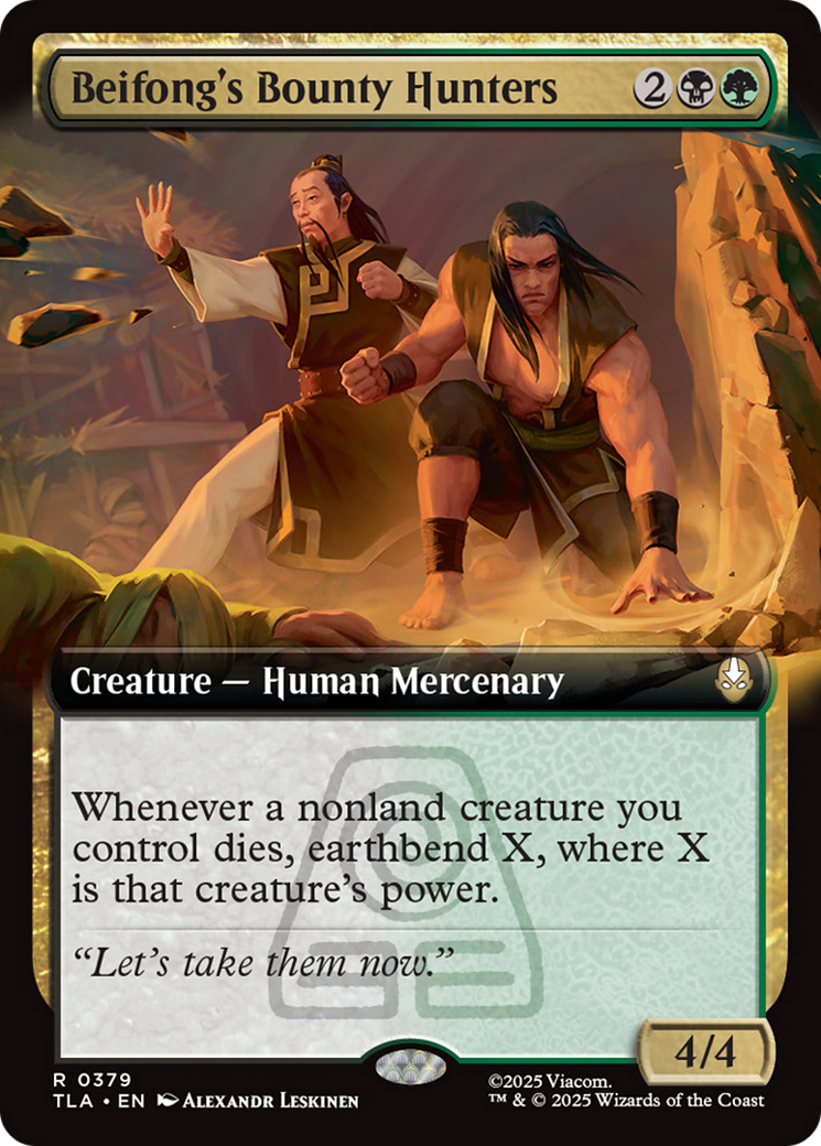 Beifong's Bounty Hunters (Extended Art) [Avatar: The Last Airbender] | Mega City Incorporated