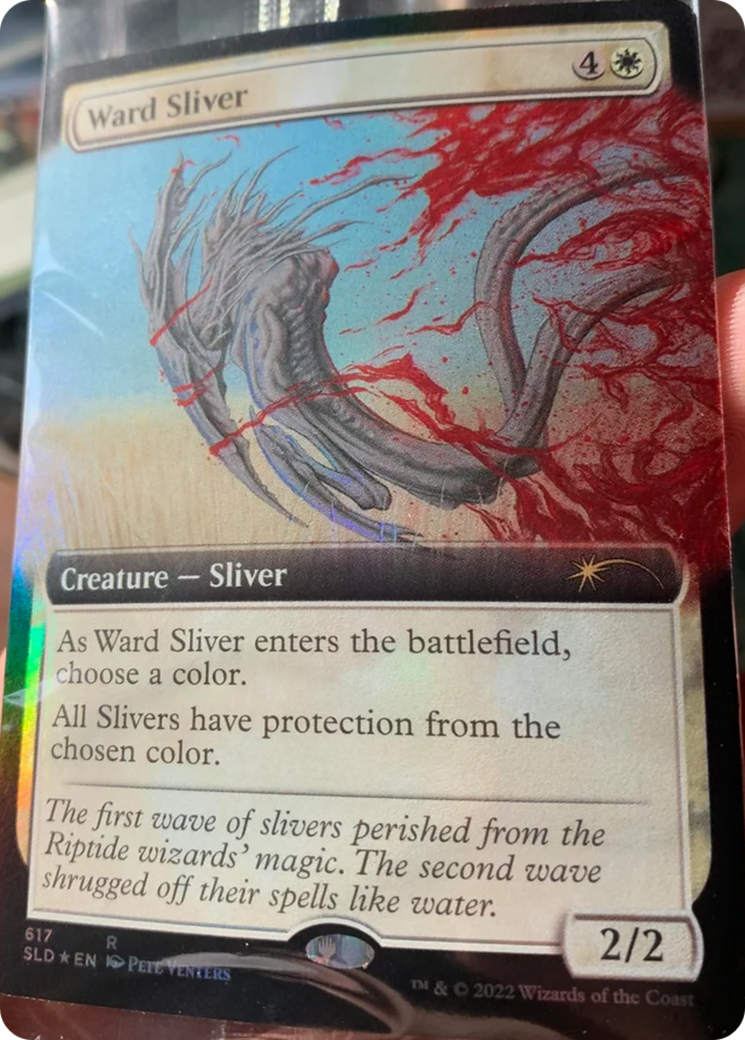 Ward Sliver (Extended Art) [Secret Lair Drop Promos] | Mega City Incorporated