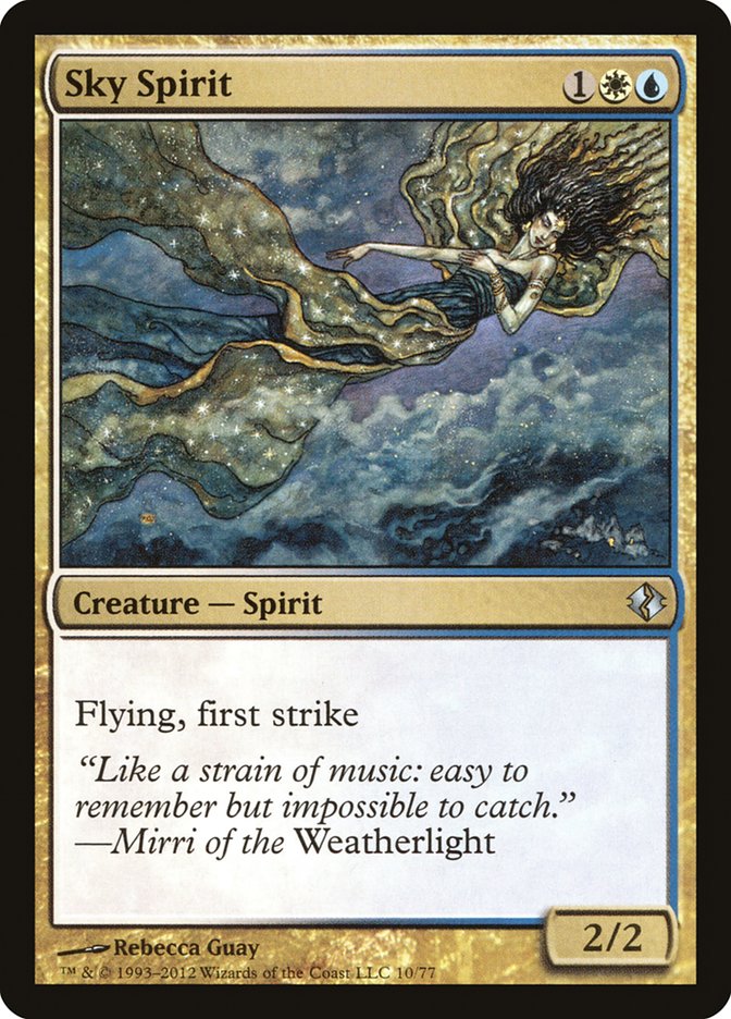 Sky Spirit [Duel Decks: Venser vs. Koth] | Mega City Incorporated