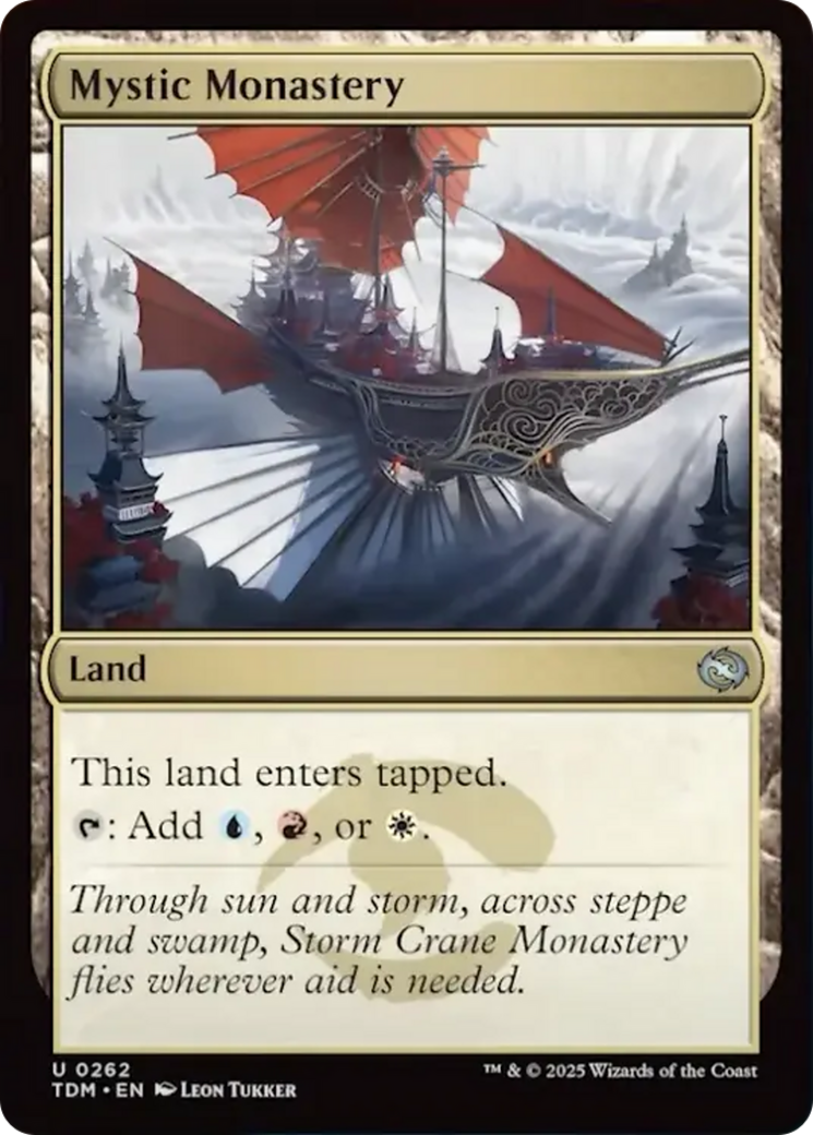 Mystic Monastery [Tarkir: Dragonstorm] | Mega City Incorporated