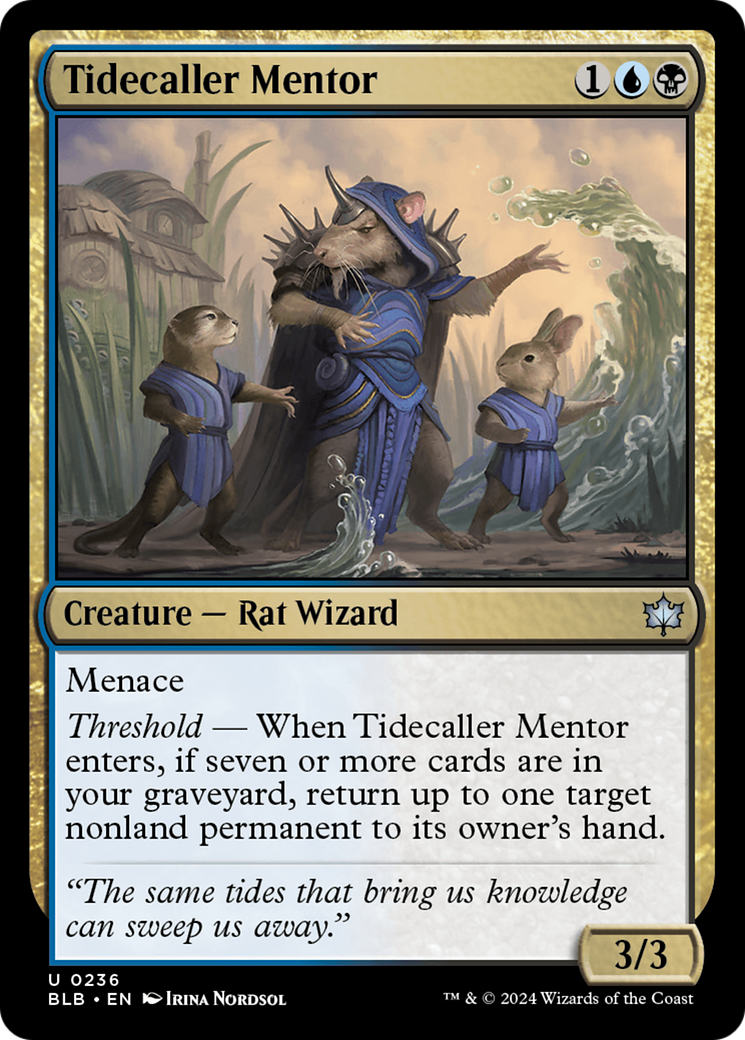 Tidecaller Mentor [Bloomburrow] | Mega City Incorporated