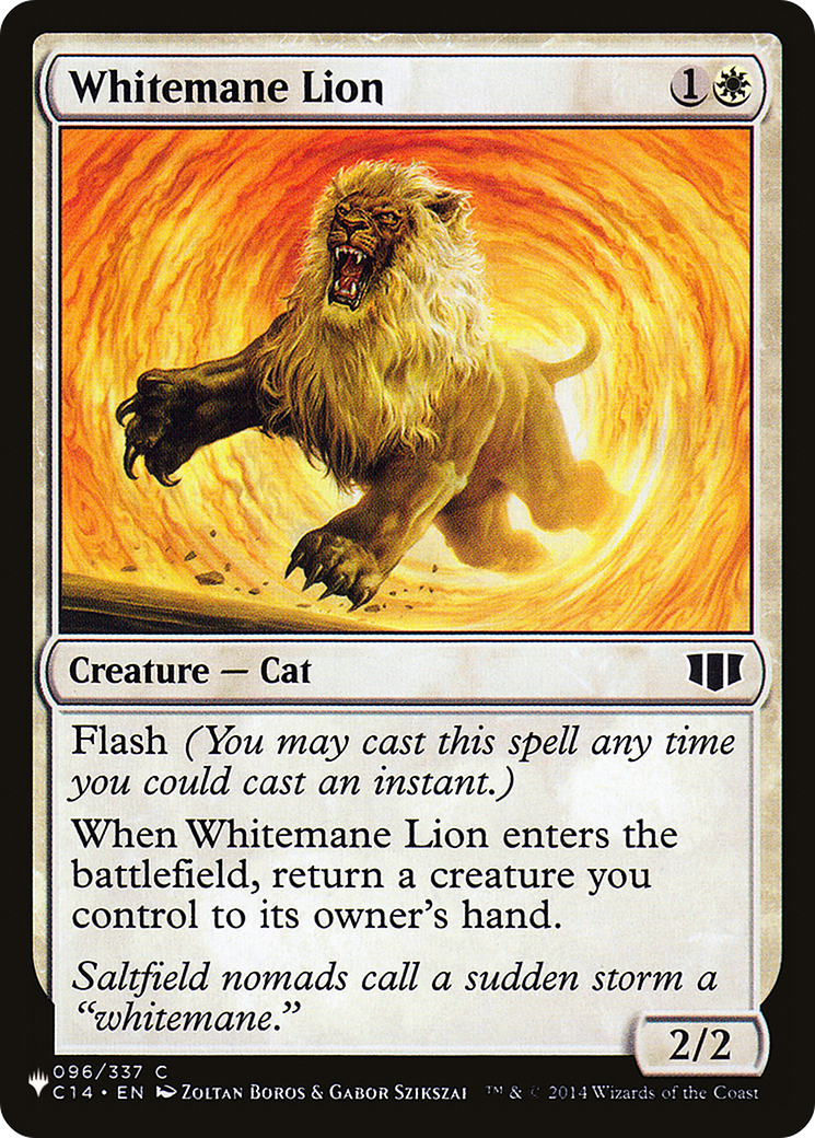 Whitemane Lion (PLC) [The List] | Mega City Incorporated
