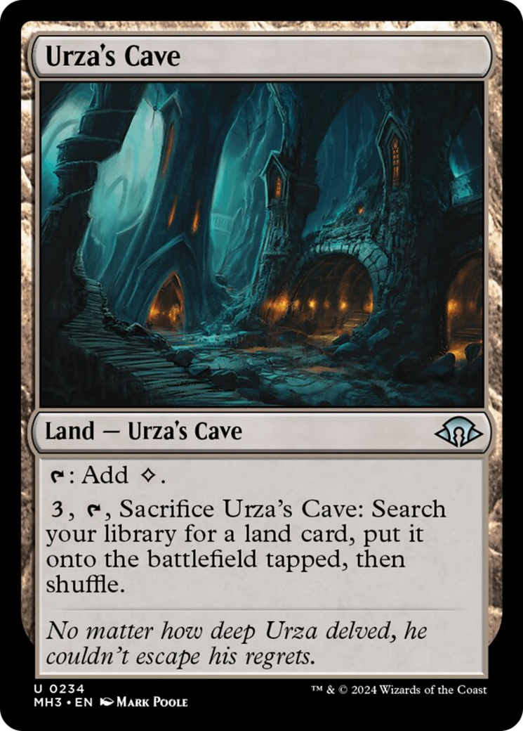 Urza's Cave [Modern Horizons 3] | Mega City Incorporated