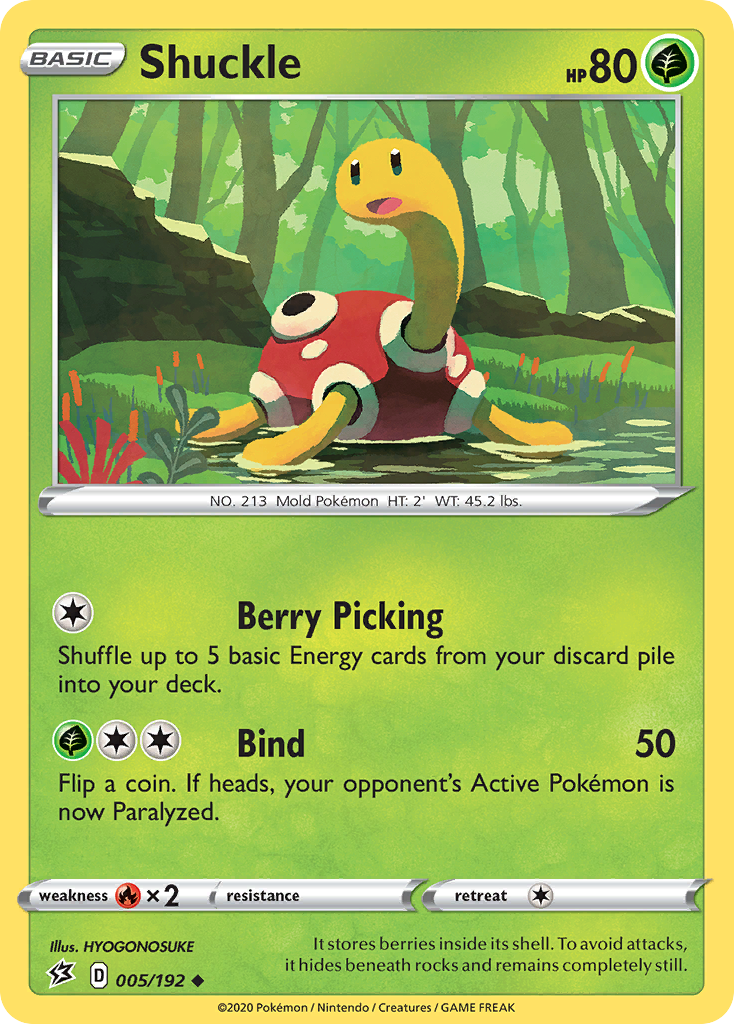 Shuckle (005/192) [Sword & Shield: Rebel Clash] | Mega City Incorporated