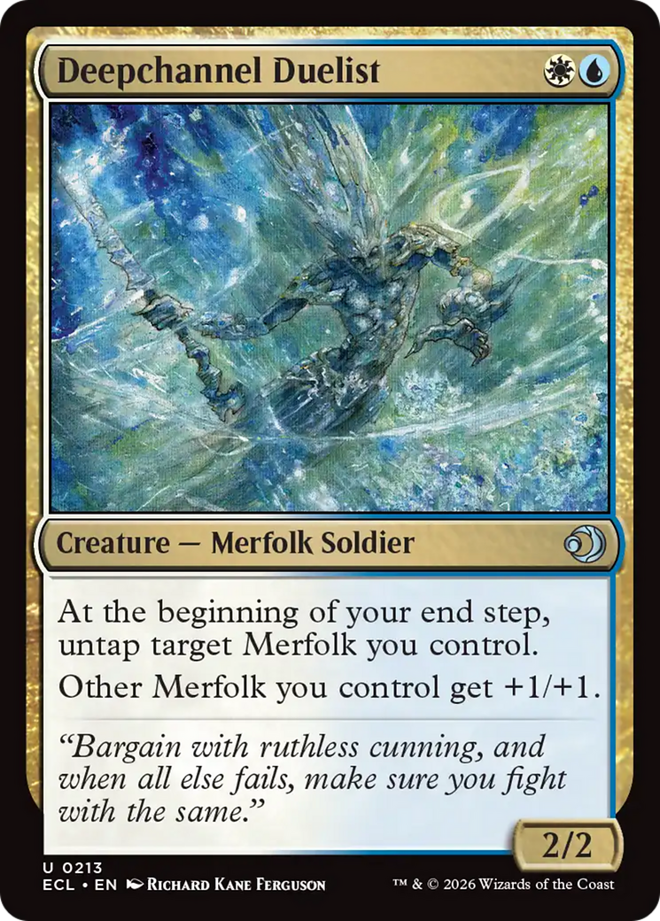 Deepchannel Duelist [Lorwyn Eclipsed] | Mega City Incorporated
