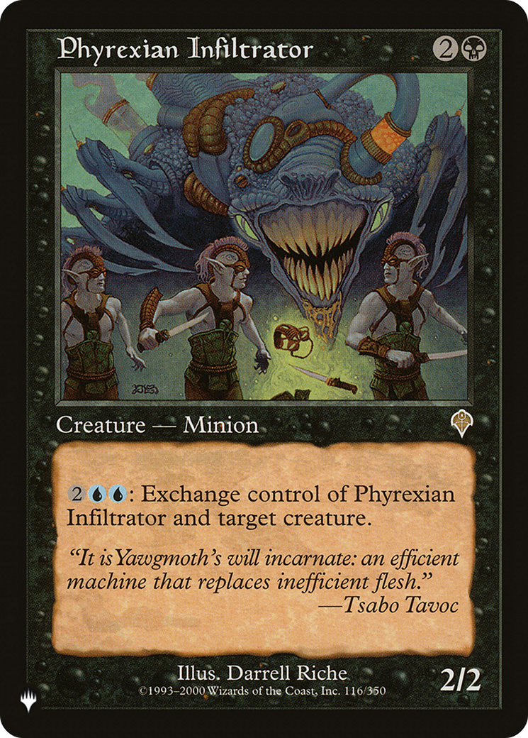 Phyrexian Infiltrator [The List] | Mega City Incorporated