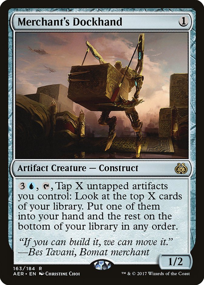 Merchant's Dockhand [Aether Revolt] | Mega City Incorporated