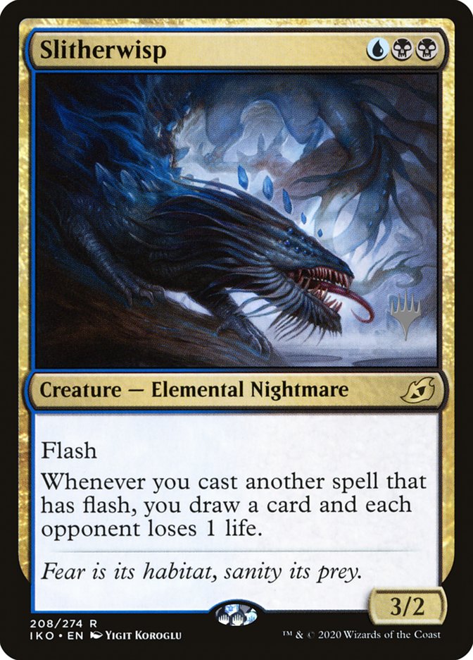 Slitherwisp (Promo Pack) [Ikoria: Lair of Behemoths Promos] | Mega City Incorporated