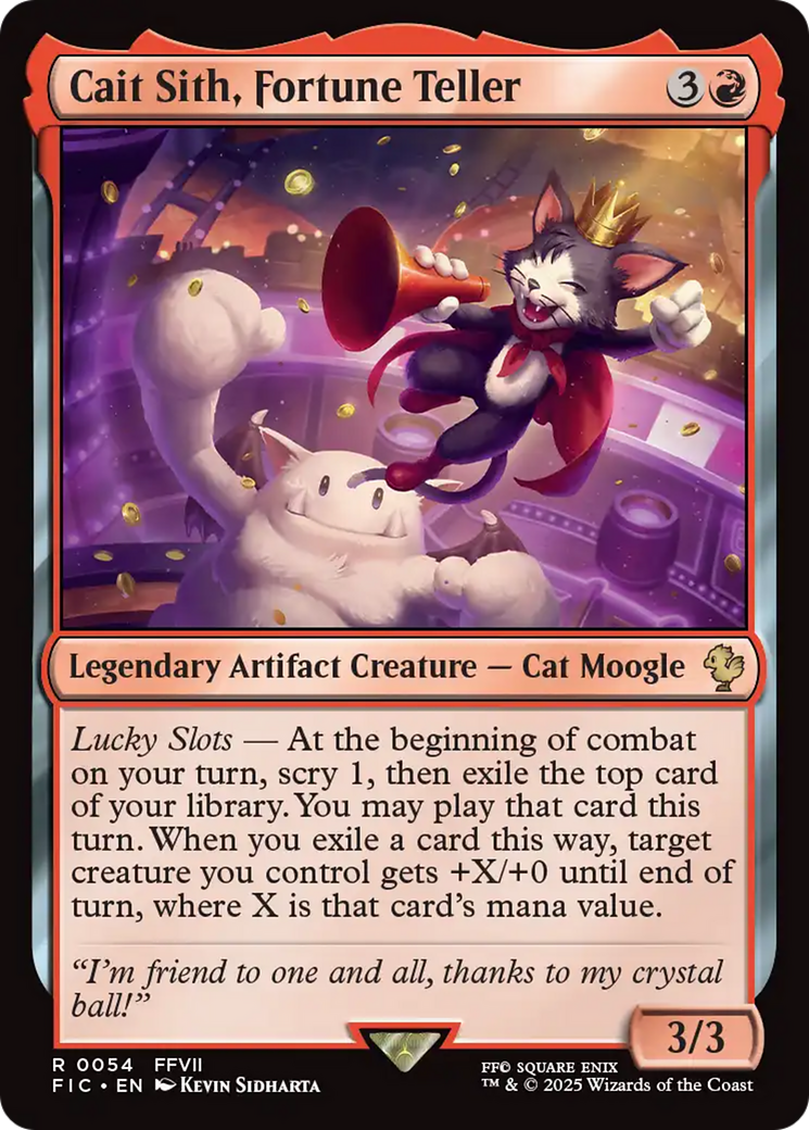 Cait Sith, Fortune Teller [FINAL FANTASY Commander] | Mega City Incorporated