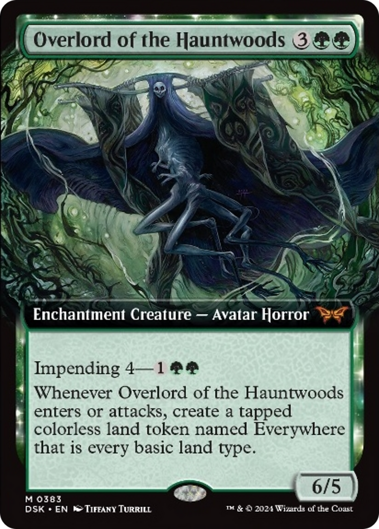 Overlord of the Hauntwoods (Extended Art) [Duskmourn: House of Horror] | Mega City Incorporated