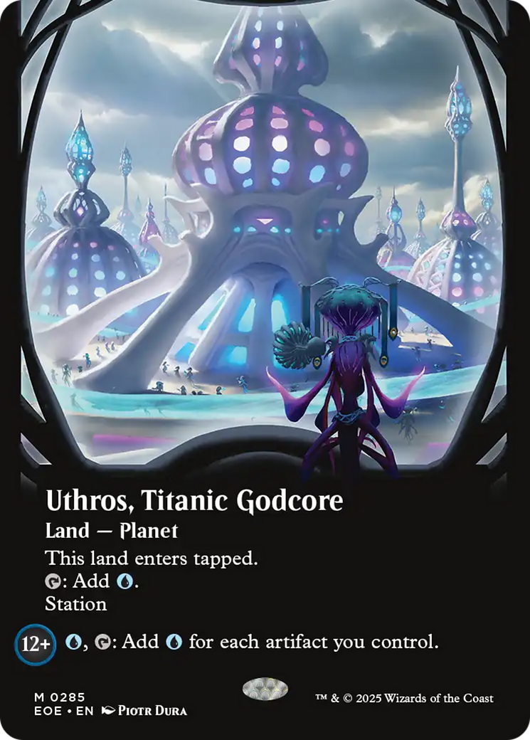 Uthros, Titanic Godcore (Borderless) [Edge of Eternities] | Mega City Incorporated