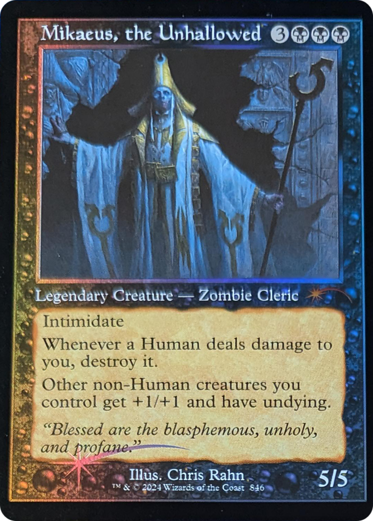 Mikaeus, the Unhallowed (Retro Frame) [Secret Lair Drop Series] | Mega City Incorporated