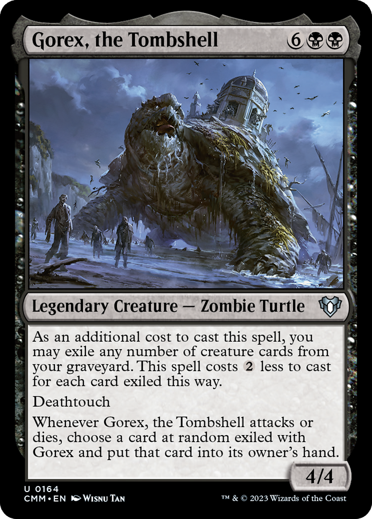 Gorex, the Tombshell [Commander Masters] | Mega City Incorporated