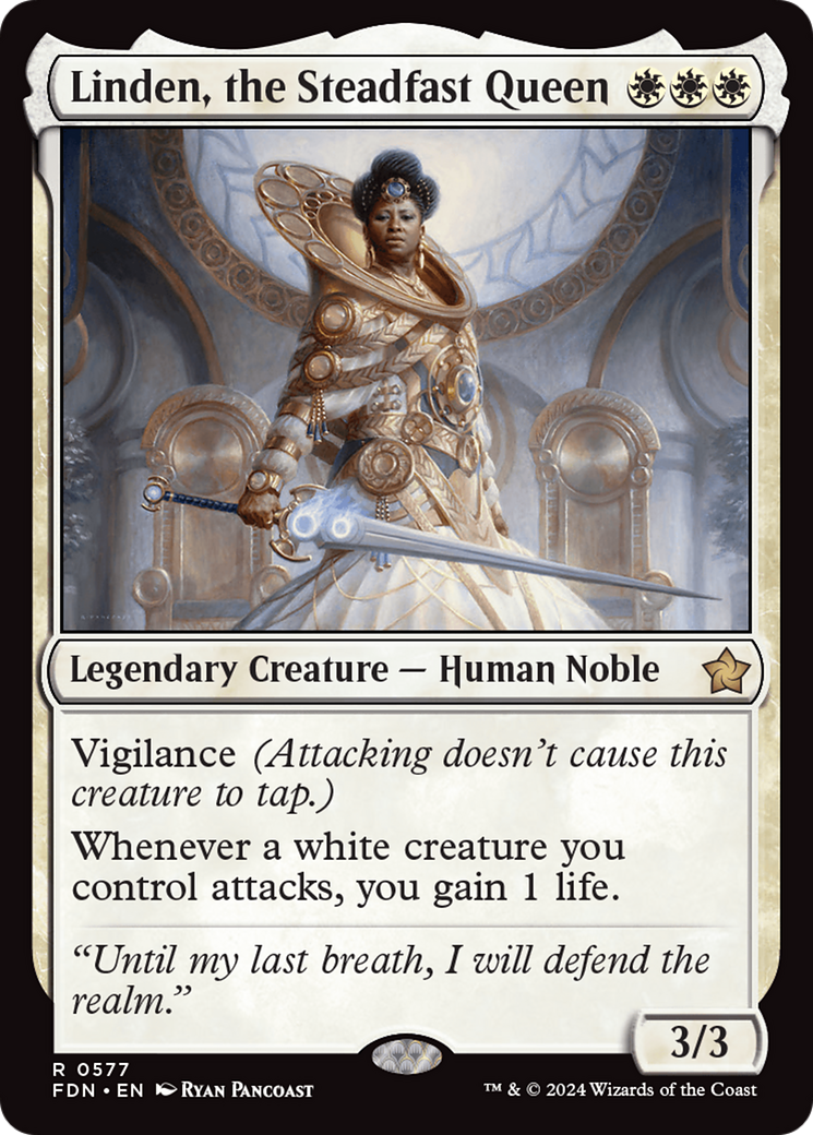 Linden, the Steadfast Queen [Foundations] | Mega City Incorporated