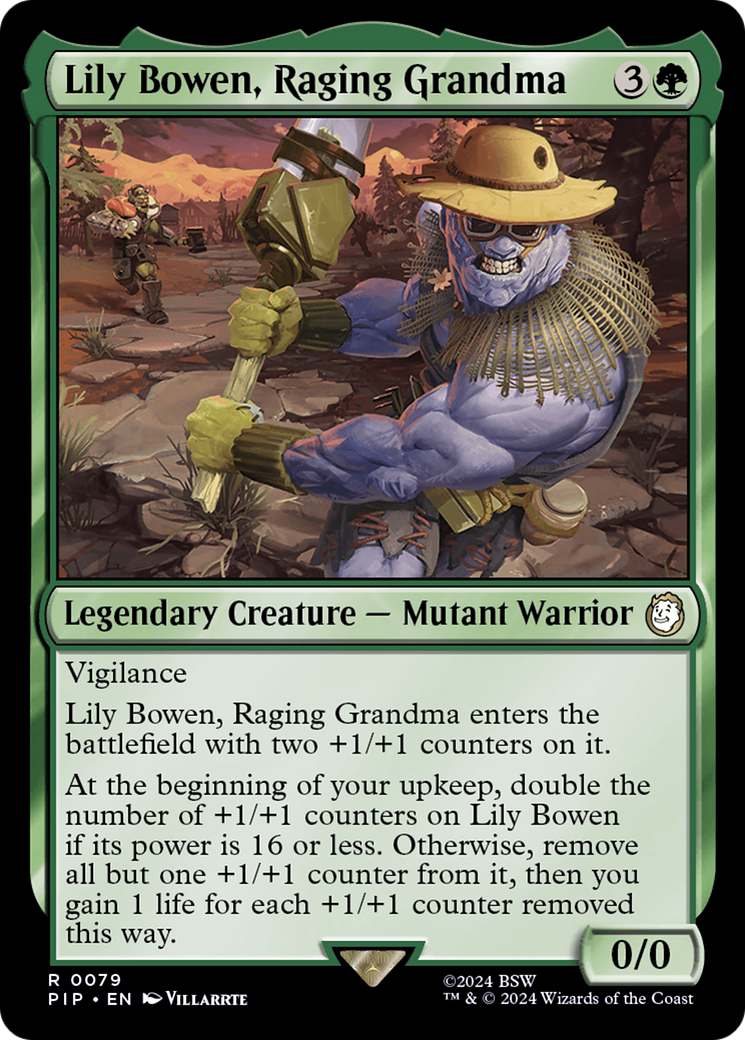 Lily Bowen, Raging Grandma [Fallout] | Mega City Incorporated