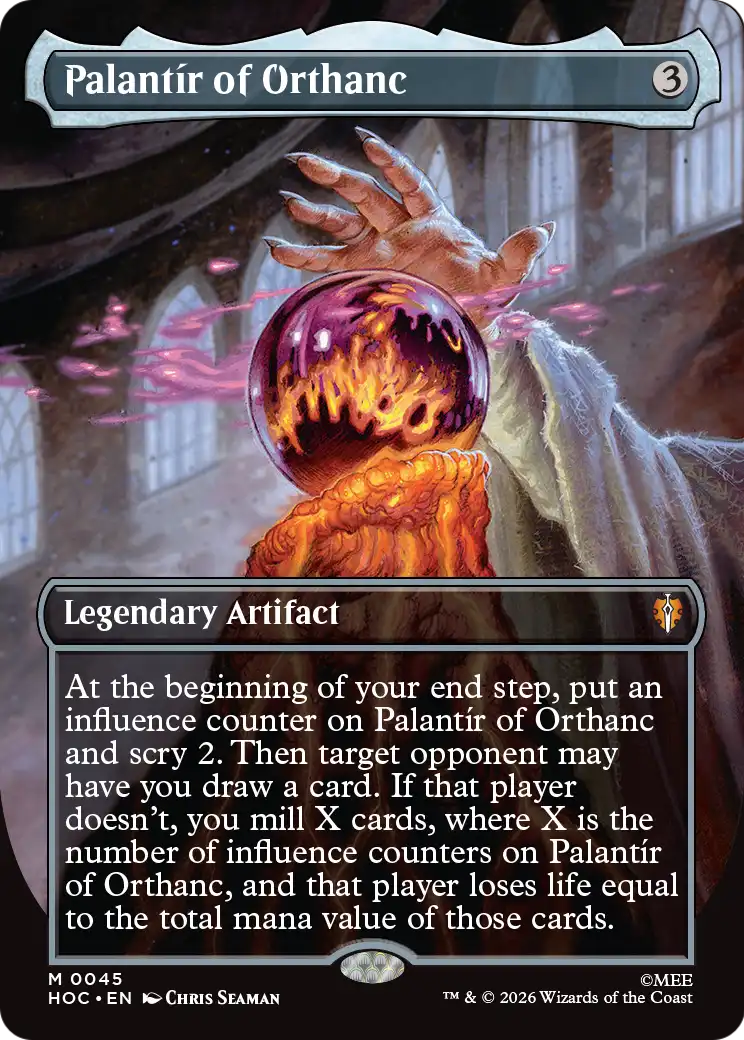 Palantir of Orthanc (Borderless) [The Hobbit: Eternal-Legal] | Mega City Incorporated