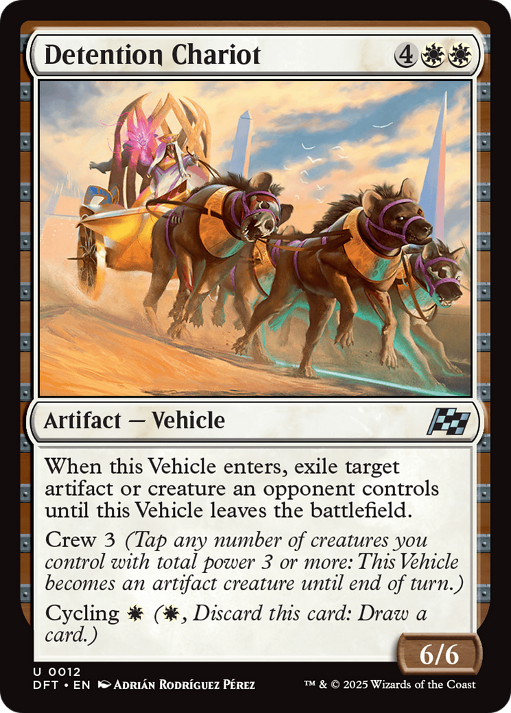 Detention Chariot [Aetherdrift] | Mega City Incorporated