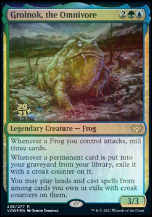 Grolnok, the Omnivore [Innistrad: Crimson Vow Prerelease Promos] | Mega City Incorporated