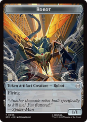 Food // Robot Double-Sided Token [Marvel's Spider-Man Tokens] | Mega City Incorporated