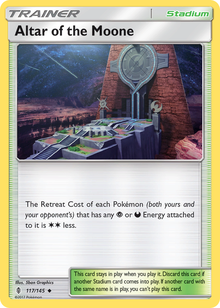 Altar of the Moone (117/145) [Sun & Moon: Guardians Rising] | Mega City Incorporated