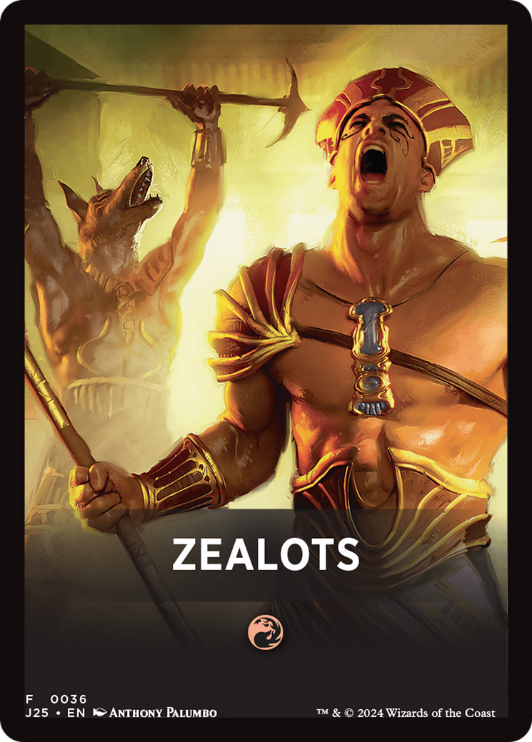 Zealots Theme Card [Foundations Jumpstart Front Cards] | Mega City Incorporated