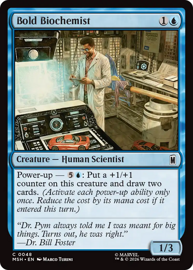 Bold Biochemist [Marvel Super Heroes] | Mega City Incorporated