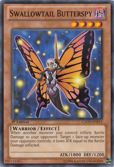 Swallowtail Butterspy [GAOV-EN013] Common | Mega City Incorporated