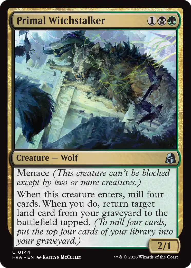Primal Witchstalker [Reality Fracture] | Mega City Incorporated