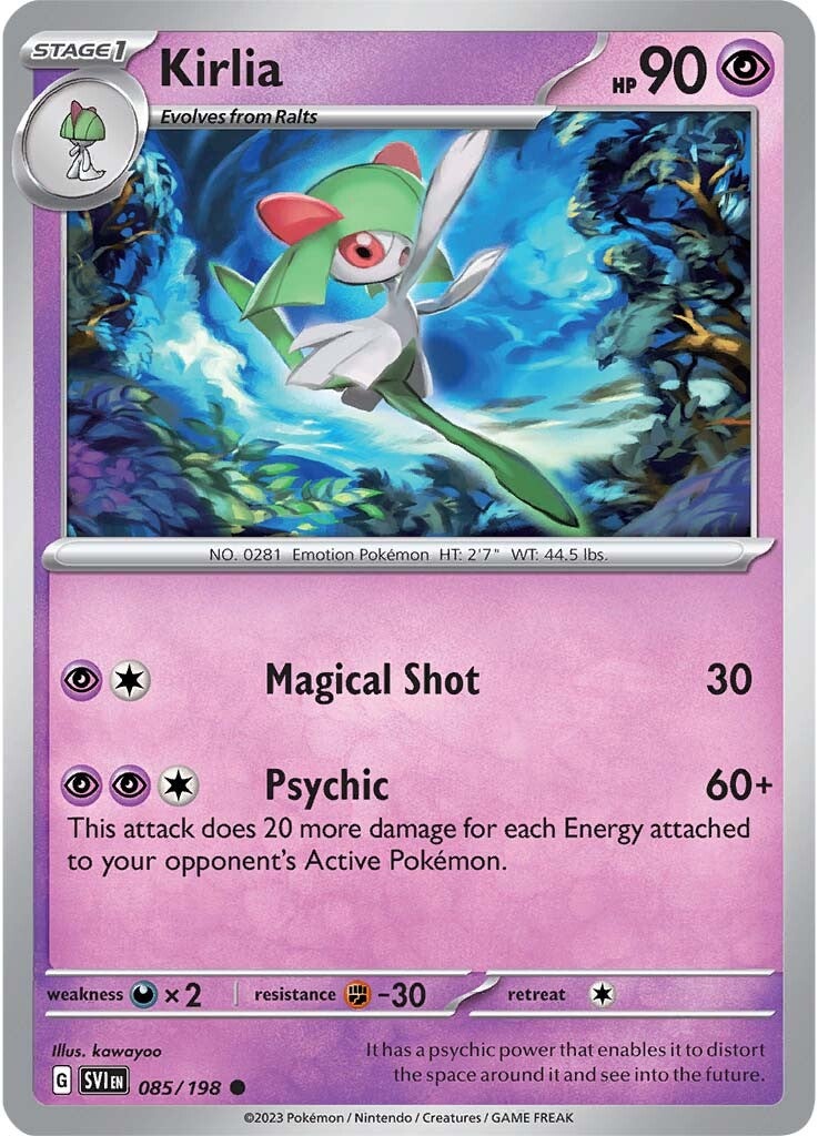 Kirlia (085/198) [Scarlet & Violet: Base Set] | Mega City Incorporated