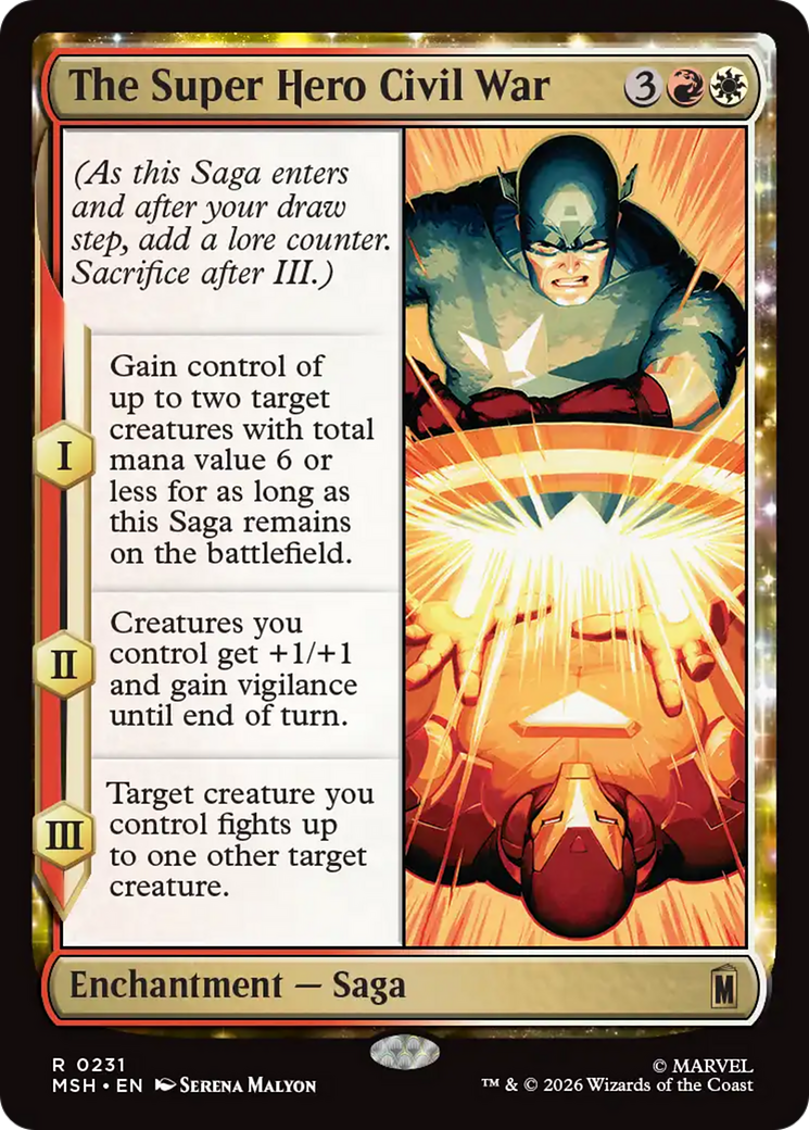The Super Hero Civil War [Marvel Super Heroes] | Mega City Incorporated