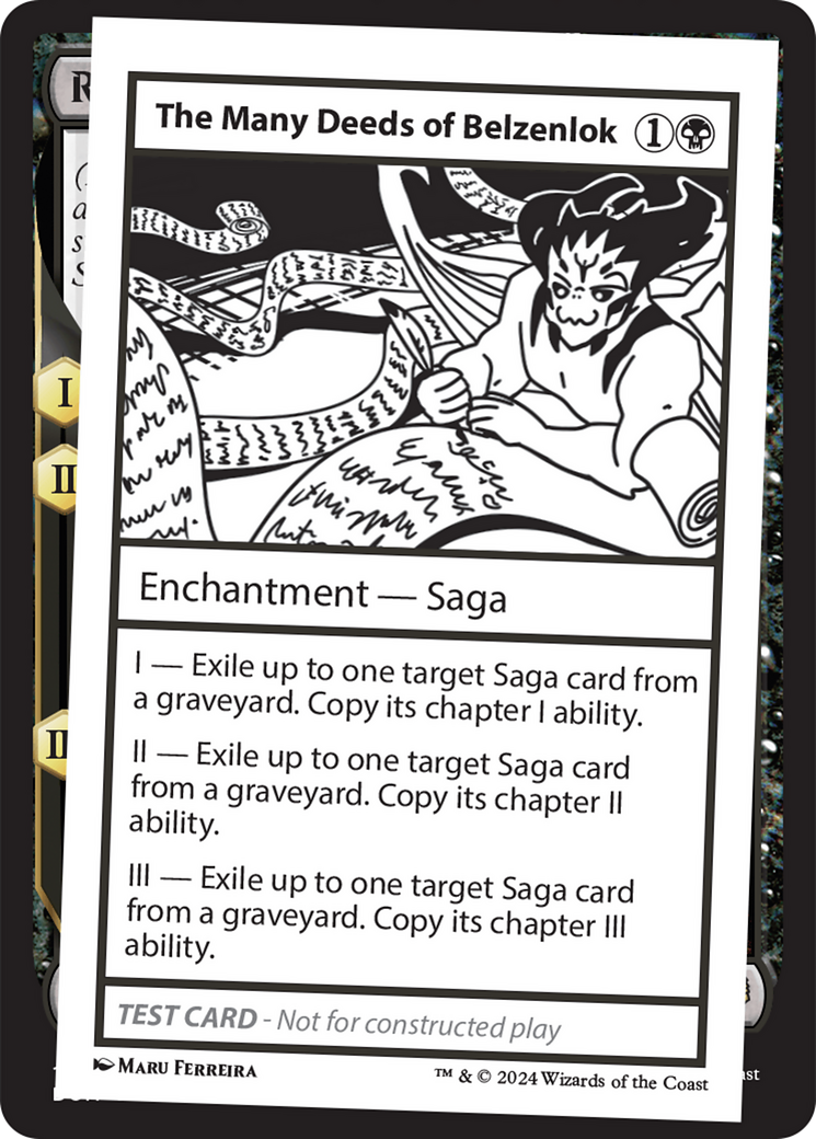 The Many Deeds of Belzenlok [Mystery Booster 2 Playtest Cards] | Mega City Incorporated