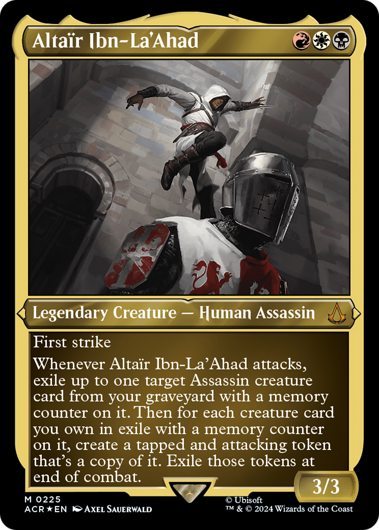 Altair Ibn-La'Ahad (Foil Etched) [Assassin's Creed] | Mega City Incorporated